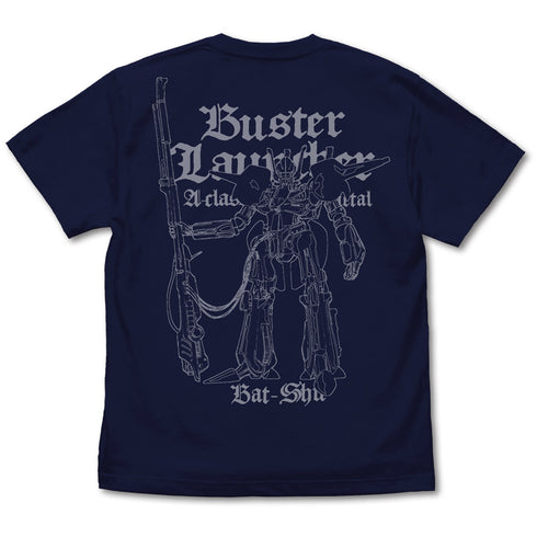 『重戦機エルガイム』バッシュ Tシャツ / NAVY