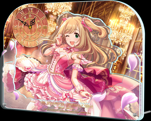 『アイドルマスター シンデレラガールズ』BIGアクリル置時計 佐藤心 オーダーメイド・はぁと + Ver.