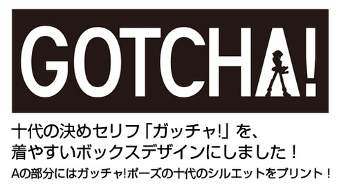 『遊☆戯☆王デュエルモンスターズGX』ガッチャ!Tシャツ WHITE