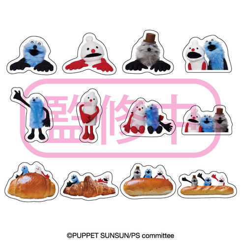 『Puppet Sunsun』可選款式!壓克力髮夾【1盒 內含48個】