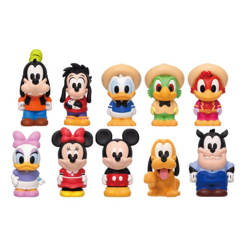 『ディズニー』ミッキー&フレンズ ソフビパペットマスコット【1BOX 10パック入り】