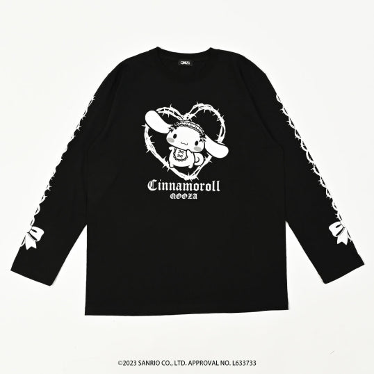 『サンリオキャラクターズ』QOOZA×Cinnamoroll / シナモロールコラボロンT