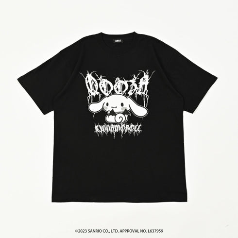 『サンリオキャラクターズ』QOOZA×Cinnamoroll / シナモロールコラボTシャツ