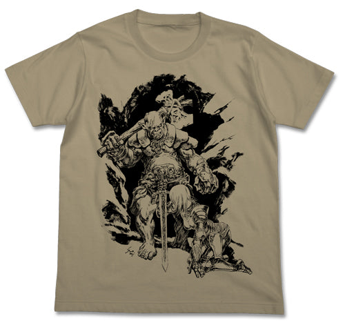 『アイテムヤ』女騎士の受難Tシャツ/SAND KHAKI