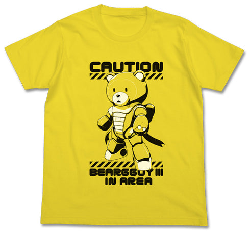 『ガンダムビルドファイターズ』ベアッガイIIITシャツ YELLOW