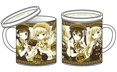 『ご注文はうさぎですか?』フタつきマグカップ【202405再販】