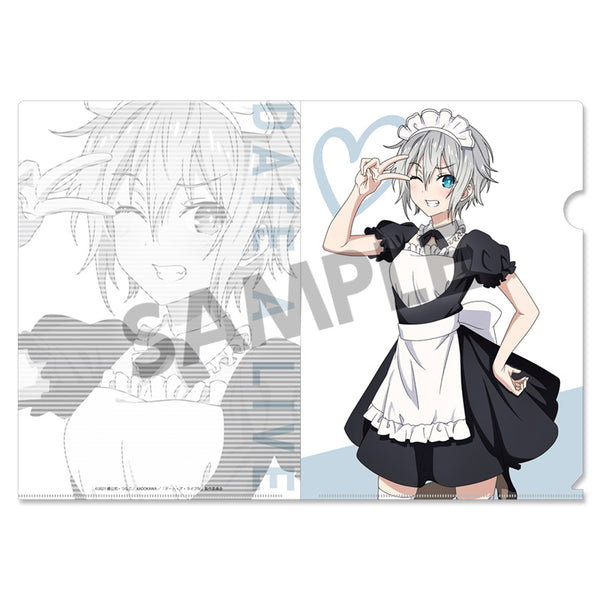 『デート・ア・ライブIV』描き下ろしクリアファイル 本条二亜 メイド ver.