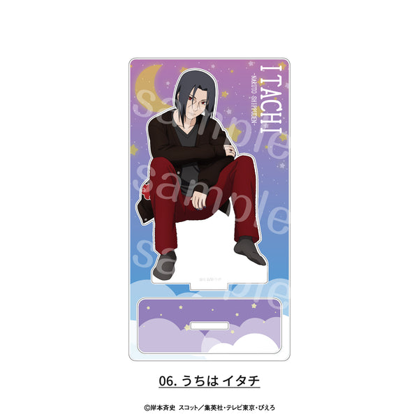 『NARUTO-ナルト- 疾風伝』ミニアクリルスタンド 描き下ろしパジャマver. 06.うちはイタチ