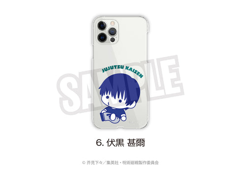 『呪術廻戦 懐玉・玉折×サンリオキャラクターズ』全機種対応ハードタイプスマホケース(ぷにきゅ~と)(iPhone7/8/SE2) 06.伏黒 甚爾