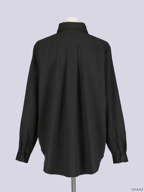 『しゅごキャラ!』QOOZA × しゅごキャラ! / ブラックシャツネクタイ