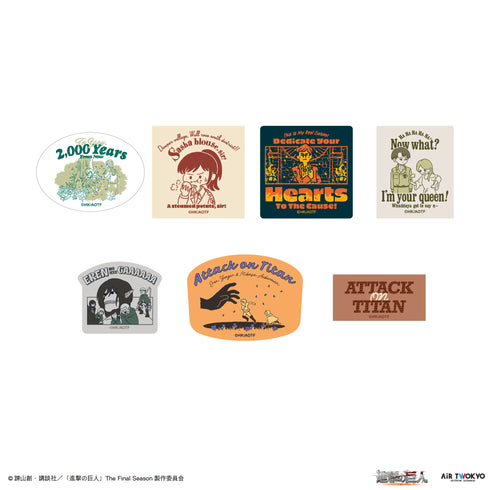『進撃の巨人』TVアニメ ステッカーセット
