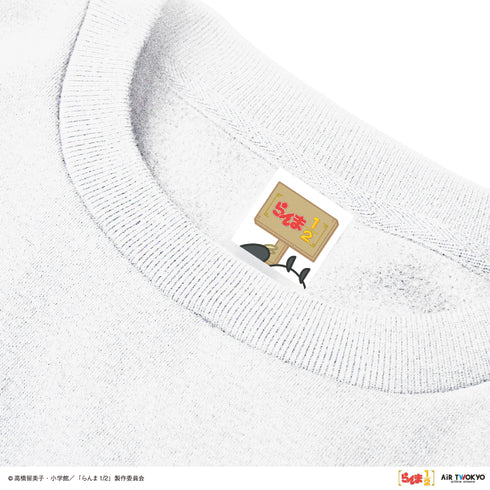 『らんま1/2』TVアニメ第2弾 ポップイラストスウェット 1(早乙女乱馬 & シャンプー)