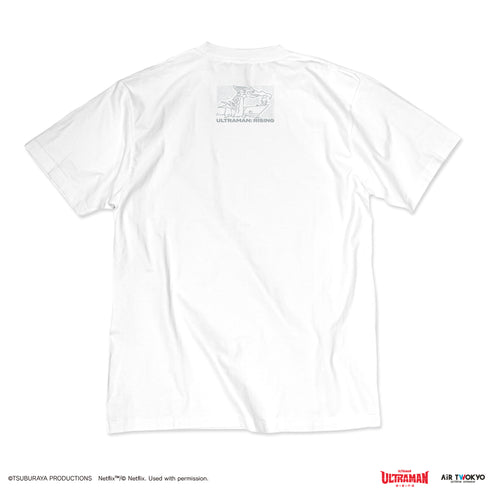 『ウルトラマン ULTRAMAN: RIING』第1弾 アメコミイラストTシャツ 6(親子のスペシウム光線)ホワイト