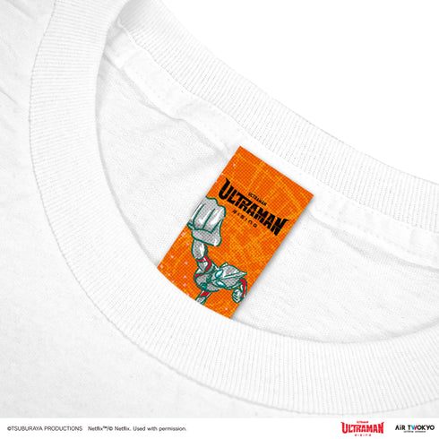 『ウルトラマン ULTRAMAN: RIING』第1弾 アメコミイラストTシャツ 6(親子のスペシウム光線)ホワイト