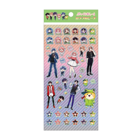 『カラフルピーチ』 ぷっくりあシール (2)