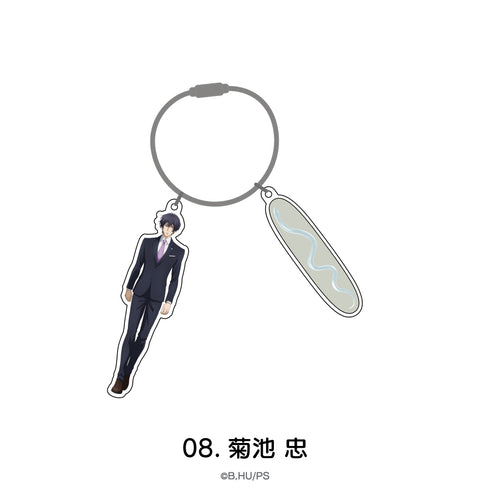 『オリジナルSK∞ エスケーエイト』ワイヤーアクリルキーホルダー 08.菊池 忠