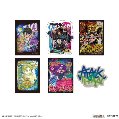 『進撃の巨人』The Final Season ウォールアート第2弾 ステッカーセット