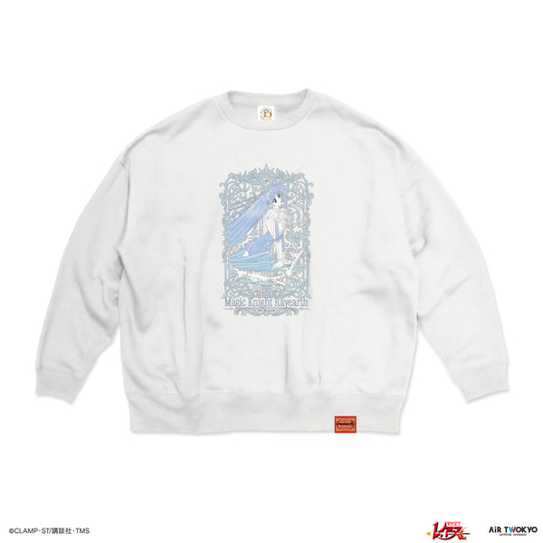 『魔法騎士レイアース』第1弾 デコラティブスウェット(龍咲海)ホワイト