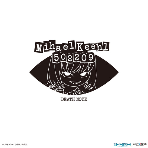 『DEATH NOTE』第1弾 シーンイラストTシャツ 6(メロ)ホワイト