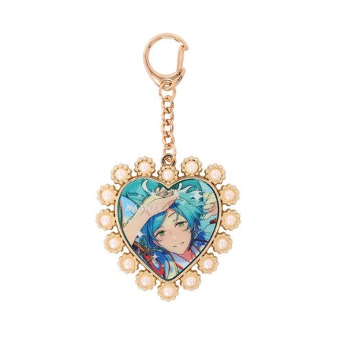 『あんさんぶるスターズ!!』ハートビジューキーホルダー 13.深海奏汰