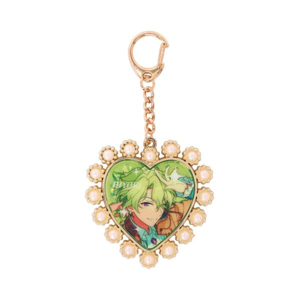 『あんさんぶるスターズ!!』ハートビジューキーホルダー 19.巴日和
