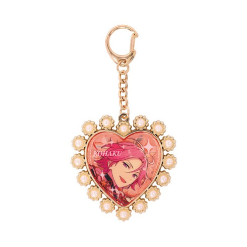 『あんさんぶるスターズ!!』ハートビジューキーホルダー 28.桜河こはく
