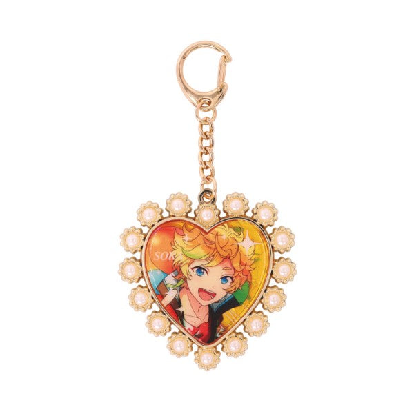 『あんさんぶるスターズ!!』ハートビジューキーホルダー 48.春川宙