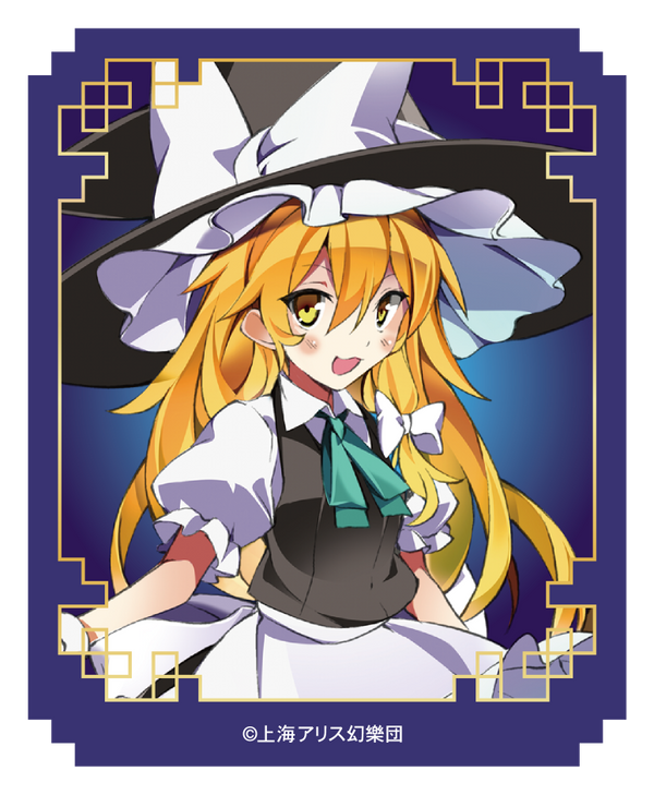 『東方Project』ダイカットステッカー/霧雨魔理沙