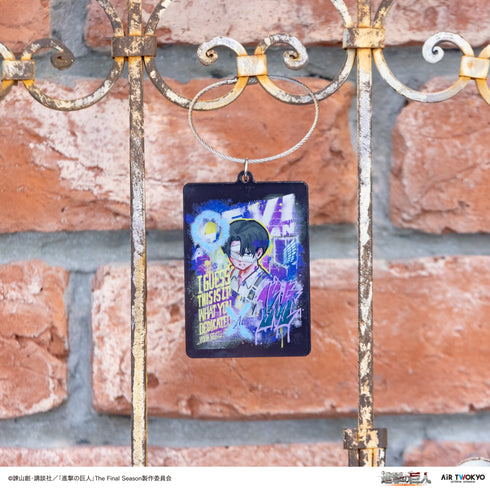 『進撃の巨人』The Final Season ウォールアート第2弾 3Dアクリルキーホルダー リヴァイ
