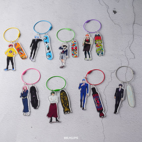 『オリジナルSK∞ エスケーエイト』ワイヤーアクリルキーホルダー 07.神道 愛之介