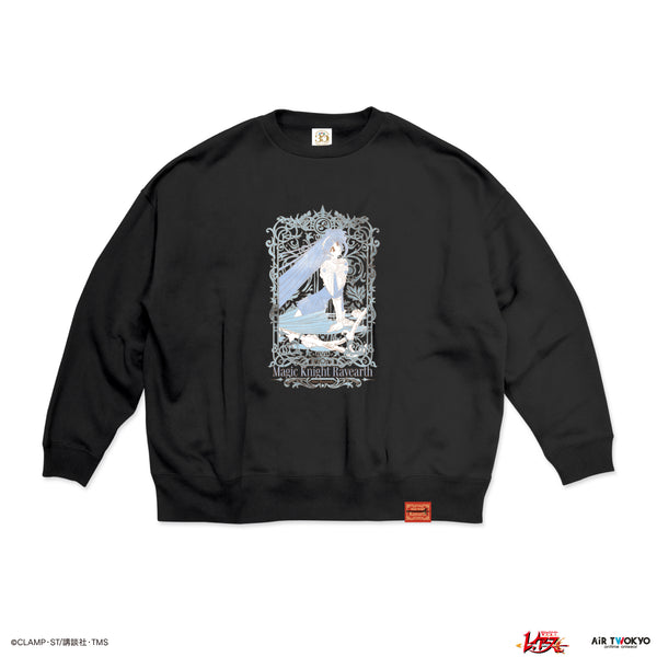 『魔法騎士レイアース』第1弾 デコラティブスウェット(龍咲海)ブラック