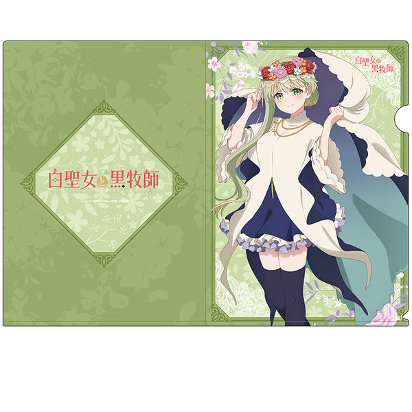 『白聖女と黒牧師』描き下ろしクリアファイル