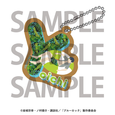 『箱根小涌園ユネッサン×ブルーロック』トレーディングウッドキーホルダー BOX