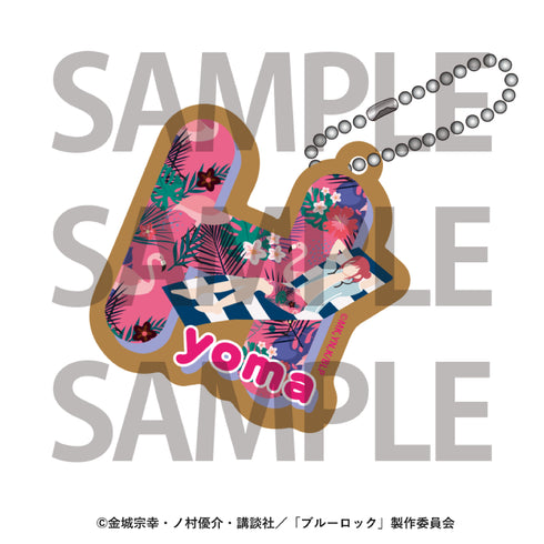 『箱根小涌園ユネッサン×ブルーロック』トレーディングウッドキーホルダー BOX