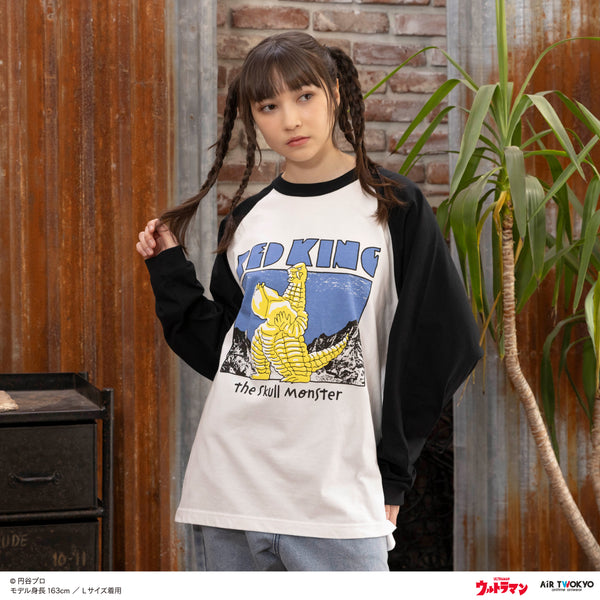 『ウルトラマンシリーズ』第2弾 アメコミイラストロングスリーブTシャツ 1(レッドキング)