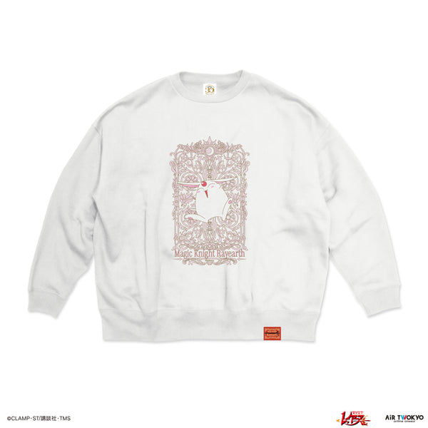 『魔法騎士レイアース』第1弾 デコラティブスウェット(モコナ)ホワイト