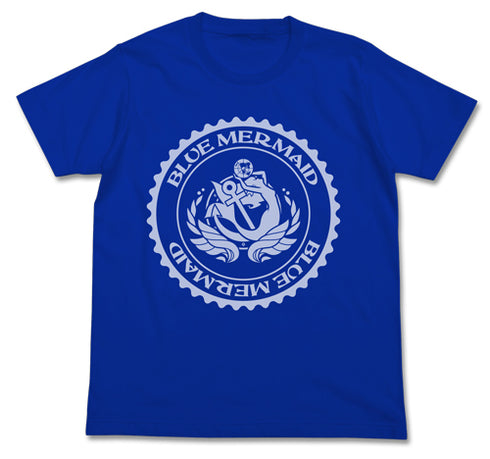 "High School Fleet" Blue Mermaid Dry T-Shirt COBALT BLUE