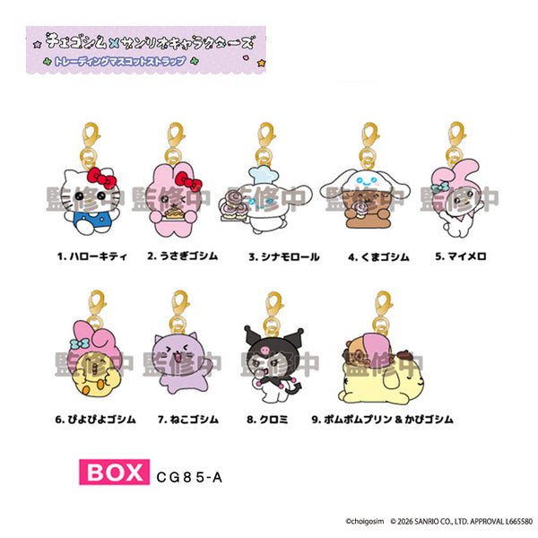 『チェゴシム×サンリオキャラクターズ』トレーディングマスコットストラップ BOX