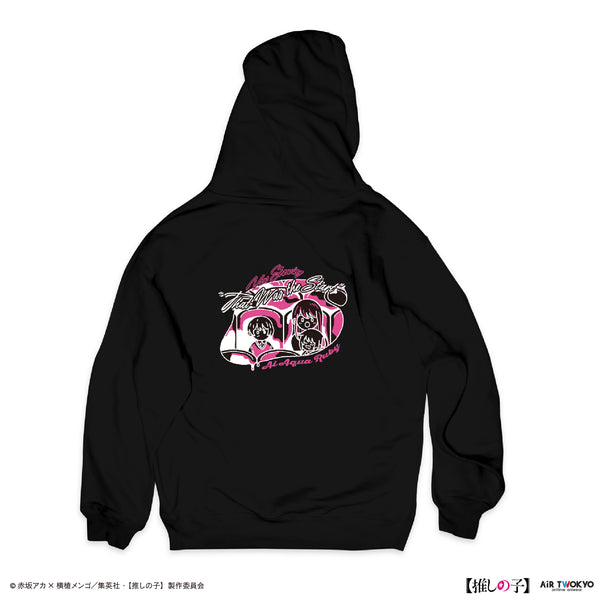 『【推しの子】』TVアニメ第2弾 モノトーンシーンイラストパーカー 1(アイ)ブラック