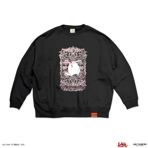 『魔法騎士レイアース』第1弾 デコラティブスウェット(モコナ)ブラック