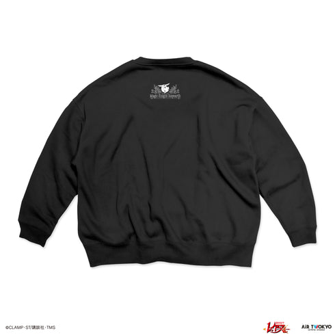 『魔法騎士レイアース』第1弾 デコラティブスウェット(モコナ)ブラック