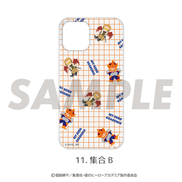 『僕のヒーローアカデミア』全機種対応ハードタイプスマホケース 11.集合 B