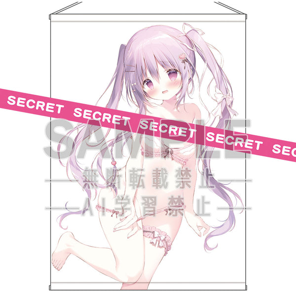 《Shiratama 全新繪製》Hirari-chan X-RATED 掛毯【B1】