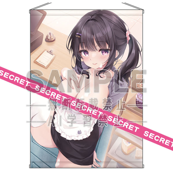 『水上凛香全新繪製』咖啡廳店員的甜蜜誘惑♡X-RATED掛毯