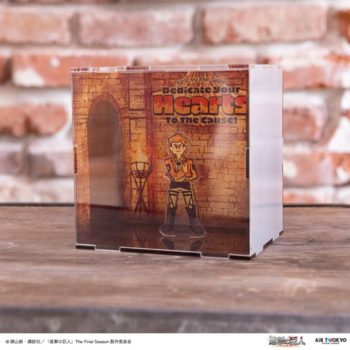 『進撃の巨人』TVアニメ アクリルジオラマ 2(本物の敬礼)