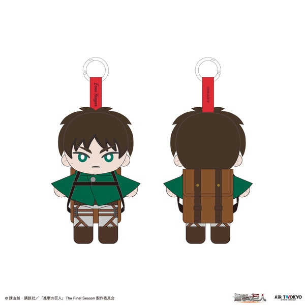 『進撃の巨人』TVアニメぬいぐるみポーチ付きエコバッグ(エレン)