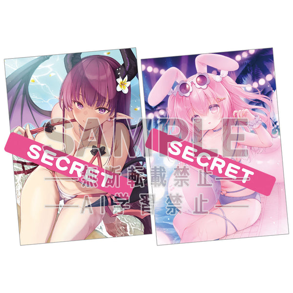『あずまゆき&うさ城まに』A4ミニクリアポスター 2種セット