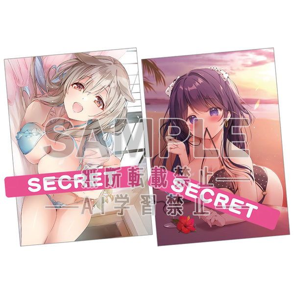 『宮坂なこ&基4』A4ミニクリアポスター 2種セット