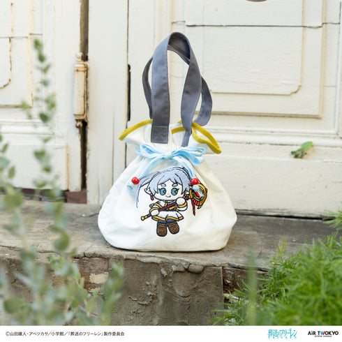 『葬送のフリーレン』第2弾 フリーレン相良刺繍巾着ポーチ