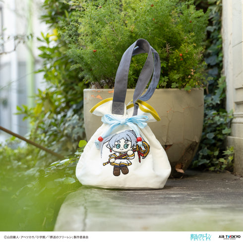 『葬送のフリーレン』第2弾 フリーレン相良刺繍巾着ポーチ